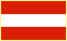Flagge des Herkunftlandes des Bügelverchluss Österreich