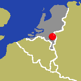 Herkunft dieses historischen Bierbrauerei-Flaschenverschlusses: Deurne, Nordbrabant, Niederlande