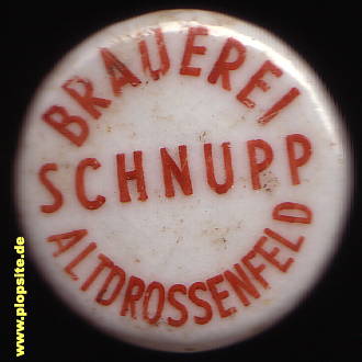Bügelverschluss aus: Brauerei Schnupp, Altdrossenfeld, Deutschland