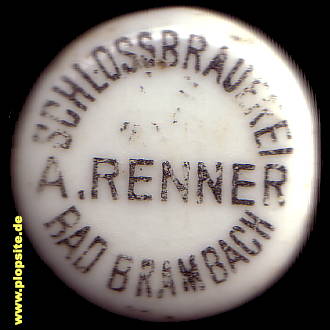 Bügelverschluss aus: Schloßbrauerei A. Renner, Bad Brambach, Deutschland
