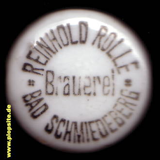Bügelverschluss aus: Brauerei Reinhold Rolle, Bad Schmiedeberg, Deutschland