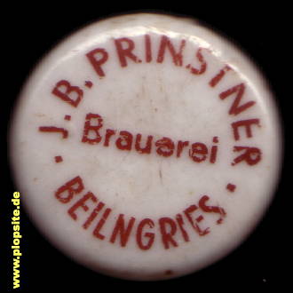 Bügelverschluss aus: Brauerei J. B. Prinstner, Beilngries, Deutschland