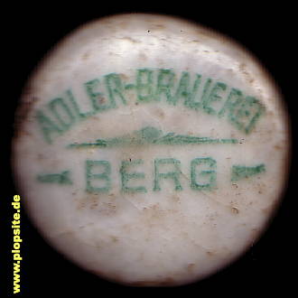 Bügelverschluss aus: Adler Brauerei Berg, Ehingen / Donau - Berg, Deutschland