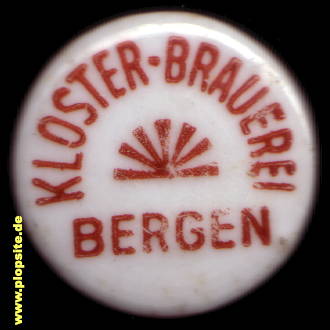 Bügelverschluss aus: Klosterbrauerei, Gutsbrauerei Otto Böhm, Bergen, Neuburg/Donau-Bergen, Deutschland