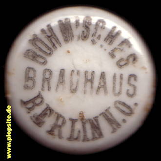 Bügelverschluss aus: Böhmisches Brauhaus , Friedrichshain, Deutschland