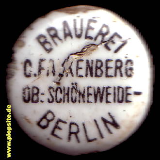 Bügelverschluss aus: Brauerei Falkenberg, Oberschöneweide, Treptow-Köpenick, Deutschland
