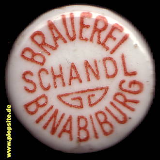 Bügelverschluss aus: Brauerei Schandl, Binabiburg, Bodenkirchen, Deutschland