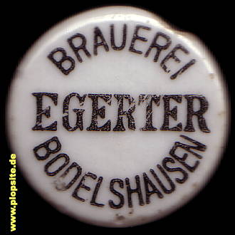 Bügelverschluss aus: Brauerei Egerter, Bodelshausen, Deutschland