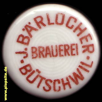 Bügelverschluss aus: Brauerei Johann Bärlocher, Bütschwil / St. Gallen, Schweiz