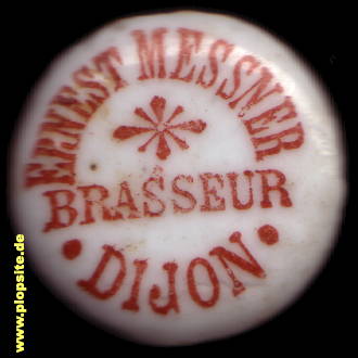 Bügelverschluss aus: Brasserie Ernest Messner, Dijon, Frankreich