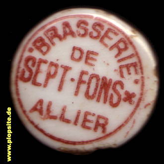 Bügelverschluss aus: Brasserie de Sept-Fons, Dompierre - sur - Besbre, Allier, Frankreich