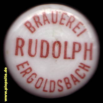 Bügelverschluss aus: Brauerei Fritz Rudolph, Ergoldsbach, Deutschland