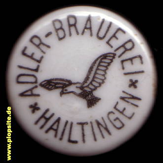 Bügelverschluss aus: Adler Brauerei, Hailtingen, Dürmentingen, Deutschland