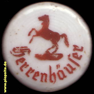 BÜgelverschluss aus: Herrenhäuser Brauerei , Hannover Herrenhausen, Deutschland