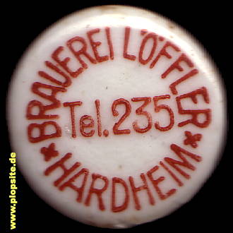 Bügelverschluss aus: Brauerei Löffler, Hardheim, Deutschland