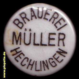 Bügelverschluss aus: Brauerei Müller, Hechlingen, Hechlingen am See, Heidenheim, Deutschland