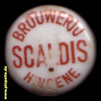 Bügelverschluss aus: Brouwerij Scaldis, Hingene, Belgien