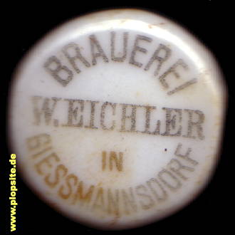 Bügelverschluss aus: Brauerei Wilhelm Eichler, Gießmannsdorf / Zittau, Hirschfelde-Gießmannsdorf, Deutschland
