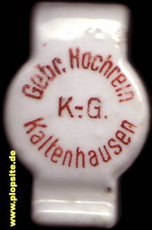 Bügelverschluss aus: Brauerei Gebrüder Hochrein K.-G., Kaltenhausen / Ufr., Eisenheim-Kaltenhausen, Deutschland