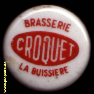 Bügelverschluss aus: Brasserie Croquet, Labuissière, Belgien