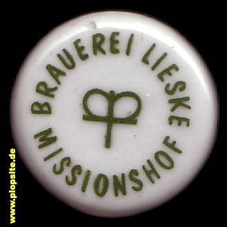Bügelverschluss aus: Brauerei Missionshof, Lieske / Oberl., Lieske/Oberlausitz, Malschwitz-Lieske, Lěska, Deutschland