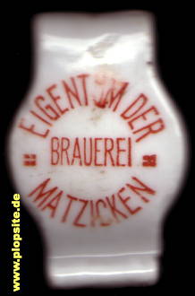 Obraz porcelany z: Brauerei, Matzicken, Macikai, Litwa
