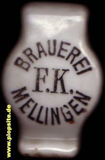 Bügelverschluss aus: Brauerei Friedrich Kirchner, Mellingen, Deutschland