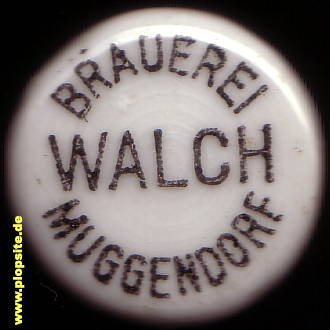 Bügelverschluss aus: Brauerei Walch, Muggendorf, Deutschland