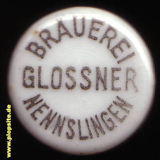 Bügelverschluss aus: Brauerei Glossner, Nennslingen, Deutschland