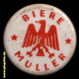 Bügelverschluss aus: Brauerei Müller, Neuenburg, Neuchâtel, Schweiz