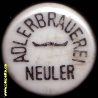 Bügelverschluss aus: Adlerbrauerei, Neuler, Deutschland