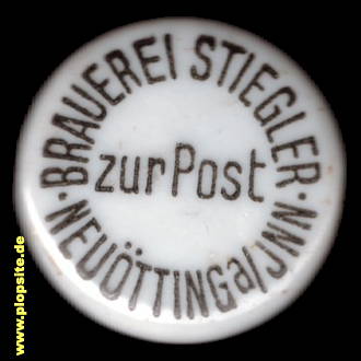 Bügelverschluss aus: Brauerei zur Post, Hans Stiegler, Neuötting, Deutschland