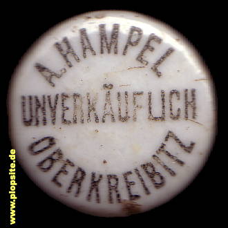 Bügelverschluss aus: Oberkreibitz, A Hampel,  CZ, unbekannt, Tschechien