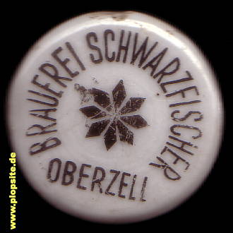 Bügelverschluss aus: Brauerei Schwarzfischer, Oberzell, Zell Oberpfalz, Deutschland