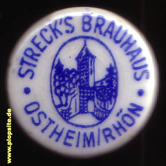Bügelverschluss aus: Streck's Brauhaus, Ostheim / Röhn, Deutschland