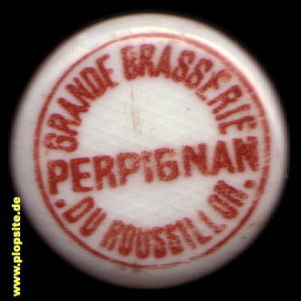 Bügelverschluss aus: Grande Brasseries du Roussillon S.A., Perpignan, Frankreich