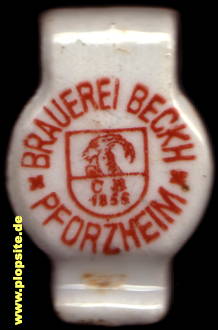 Bügelverschluss aus: Brauerei Beckh, Pforzheim, Deutschland