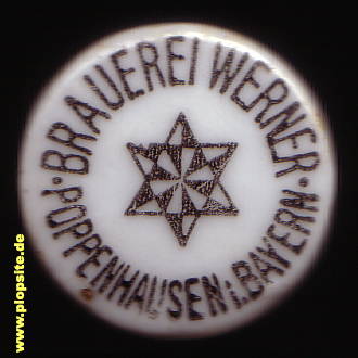 Bügelverschluss aus: Brauerei Werner, Poppenhausen / Ufr., Deutschland