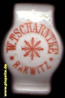 Bügelverschluss aus: Brauerei W. Tscharntke Inhaber E. Tscharntke, Rakwitz, Rackwitz, Rakoniewice, Freystadt, Polen