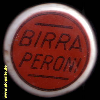 Picture of a ceramic Hutter stopper from: Birra Peroni, Roma, Rom, Italy