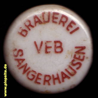 Bügelverschluss aus: VEB Brauerei, Sangerhausen, Deutschland