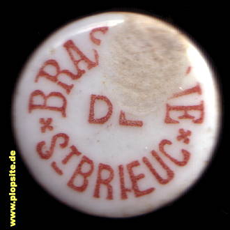 Obraz porcelany z: Brasserie de Saint-Brieuc, Soc. H. Dusart, St. Brieuc, Sant-Brieg, Francja