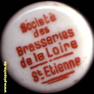 Obraz porcelany z: Société des Brasseries de la Loire S.A., Moser & Oppermann, St. Étienne, Francja