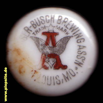 Bügelverschluss aus: Anheuser Bush Brewing Association, St. Louis, MO, USA