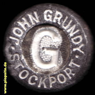 Bügelverschluss aus: John Grundy Ginger Beer, Stockport, Großbritannien