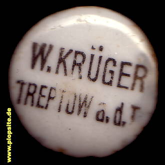 Bügelverschluss aus: Treptow / Tollensee, W. Krüger,  DE, unbekannt, Deutschland