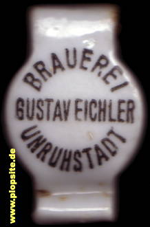 Bügelverschluss aus: Brauerei Gustav Eichler , Unruhstadt, Kargowa, Polen