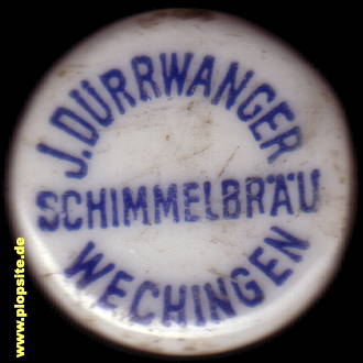 Bügelverschluss aus: Schimmelbräu Johann Dürrwanger, Wechingen, Deutschland