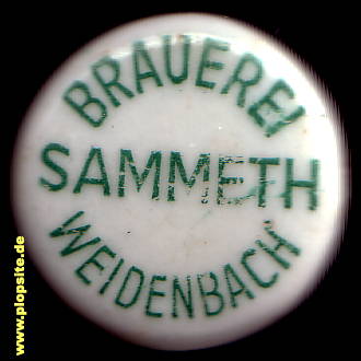 Bügelverschluss aus: Brauerei Sammeth, Weidenbach, Deutschland