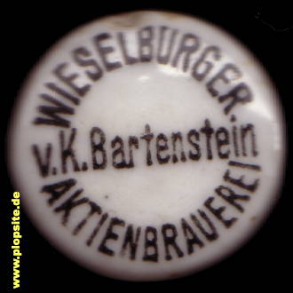 Bügelverschluss aus: Bartenstein Aktienbrauerei, Wieselburg, Wieselburg / Erlauf, Österreich